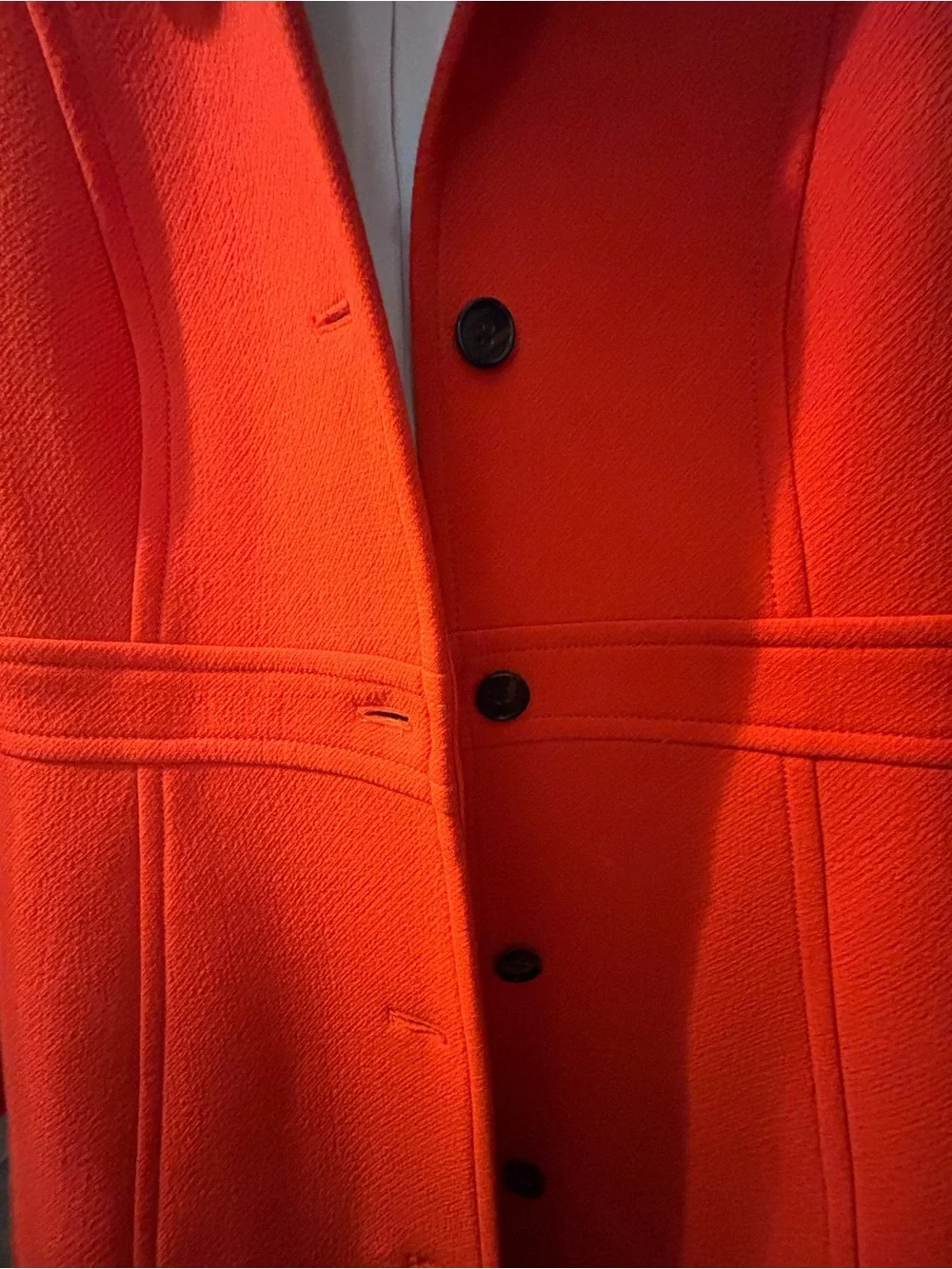 J. Crew Double Cloth Manifattura di Carmignano Italian Wool Coat